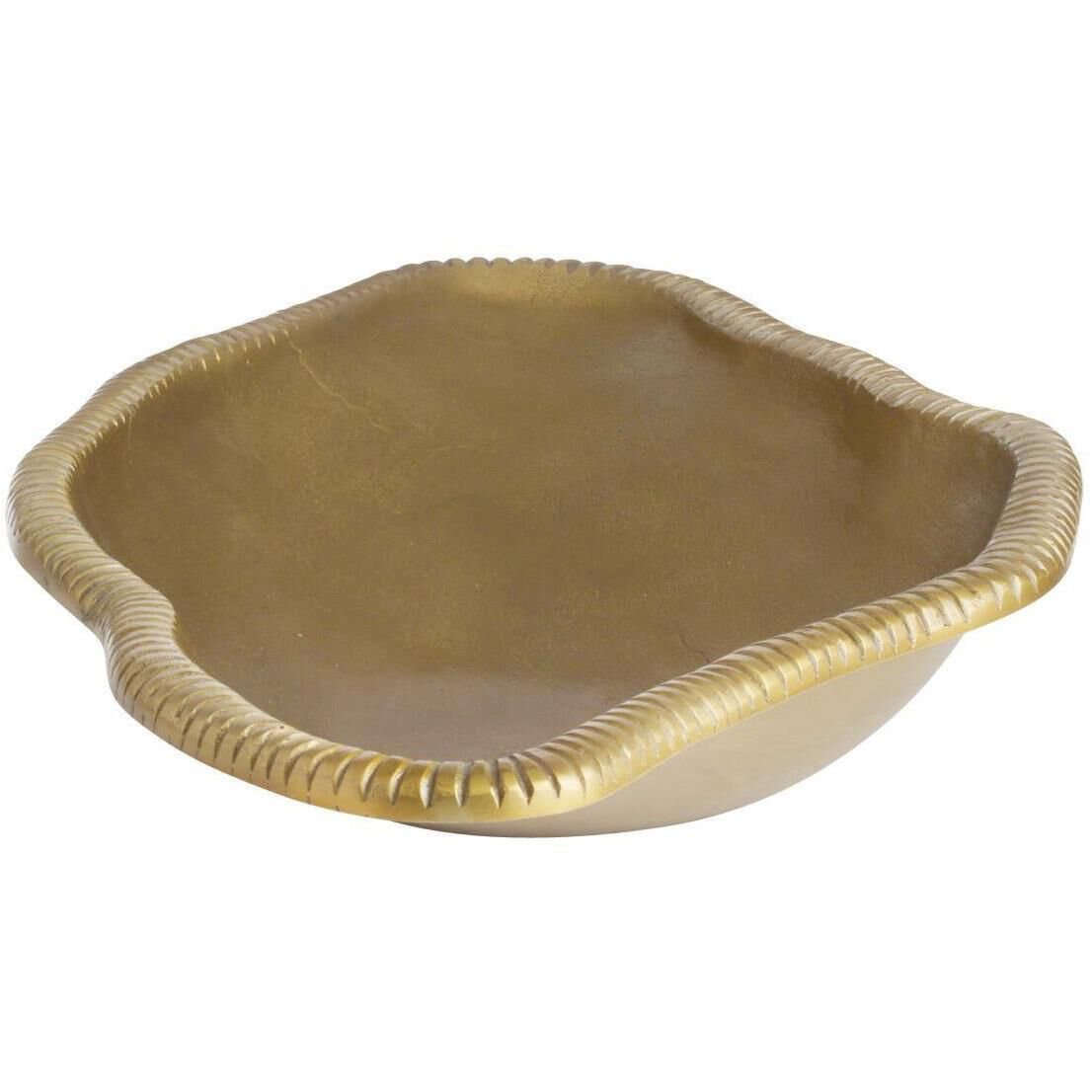 Keller Antique Brass Centerpiece