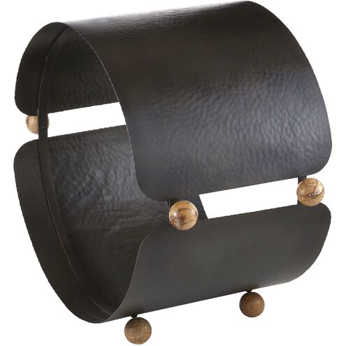 Cannon Blackened Iron Log Holder