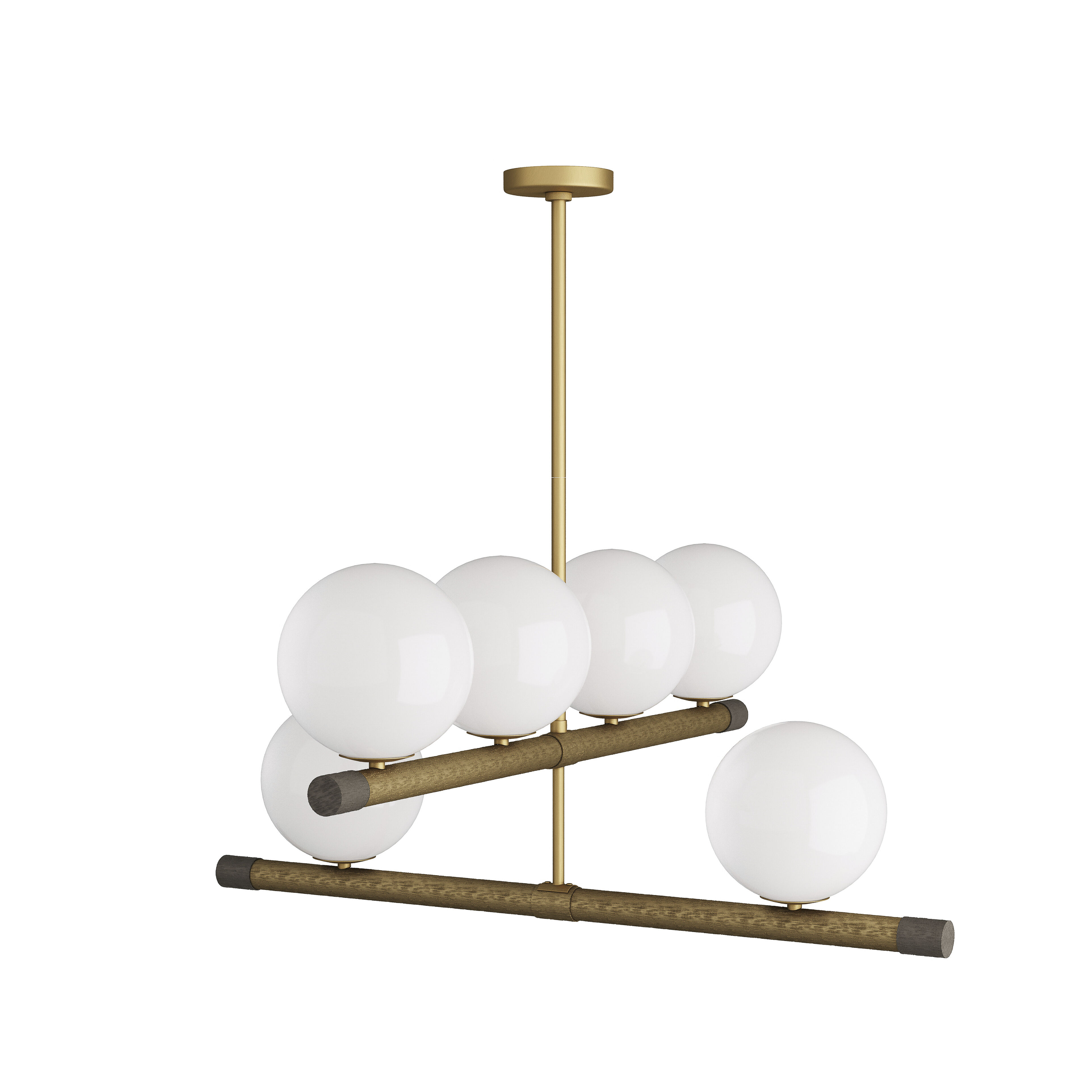 Yates 8 Light 42 inch Antique Brass Chandelier Ceiling Light