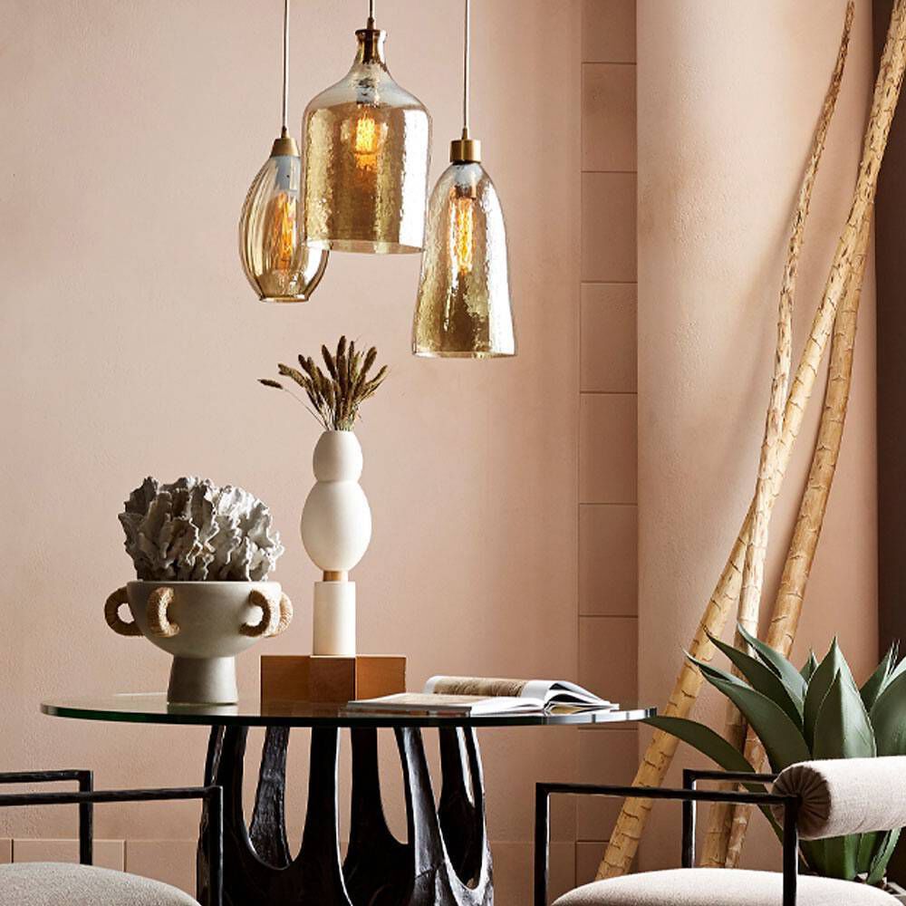 Clyde Fossil Gray Centerpiece