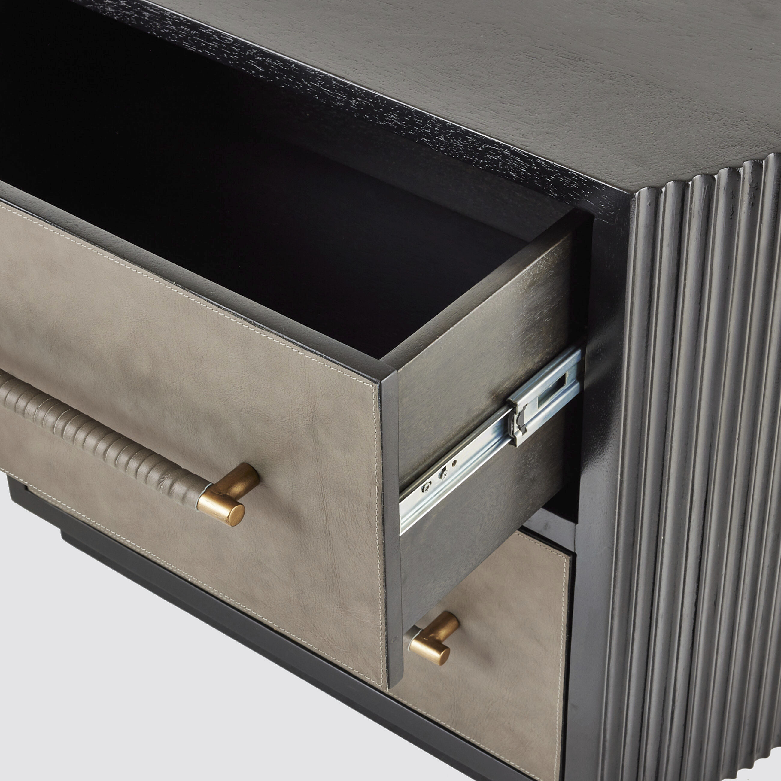 Eastchester 30 X 24 inch Ebony Side Table