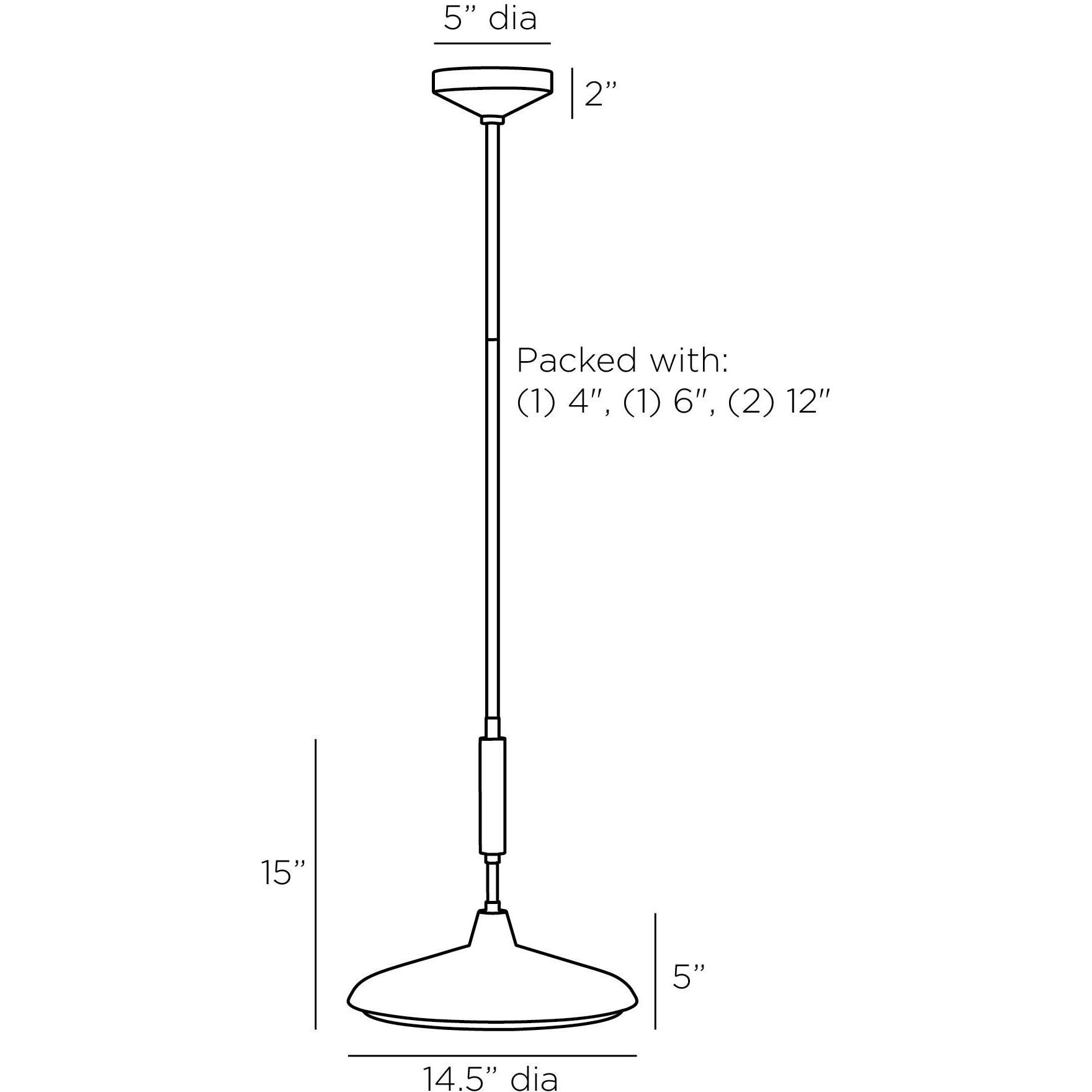 Bryson 1 Light 20 inch English Bronze Pendant Ceiling Light