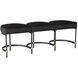 Blaire 18.5 inch Black Bench