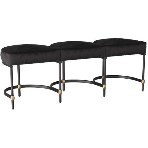 Blaire 18.5 inch Black Bench