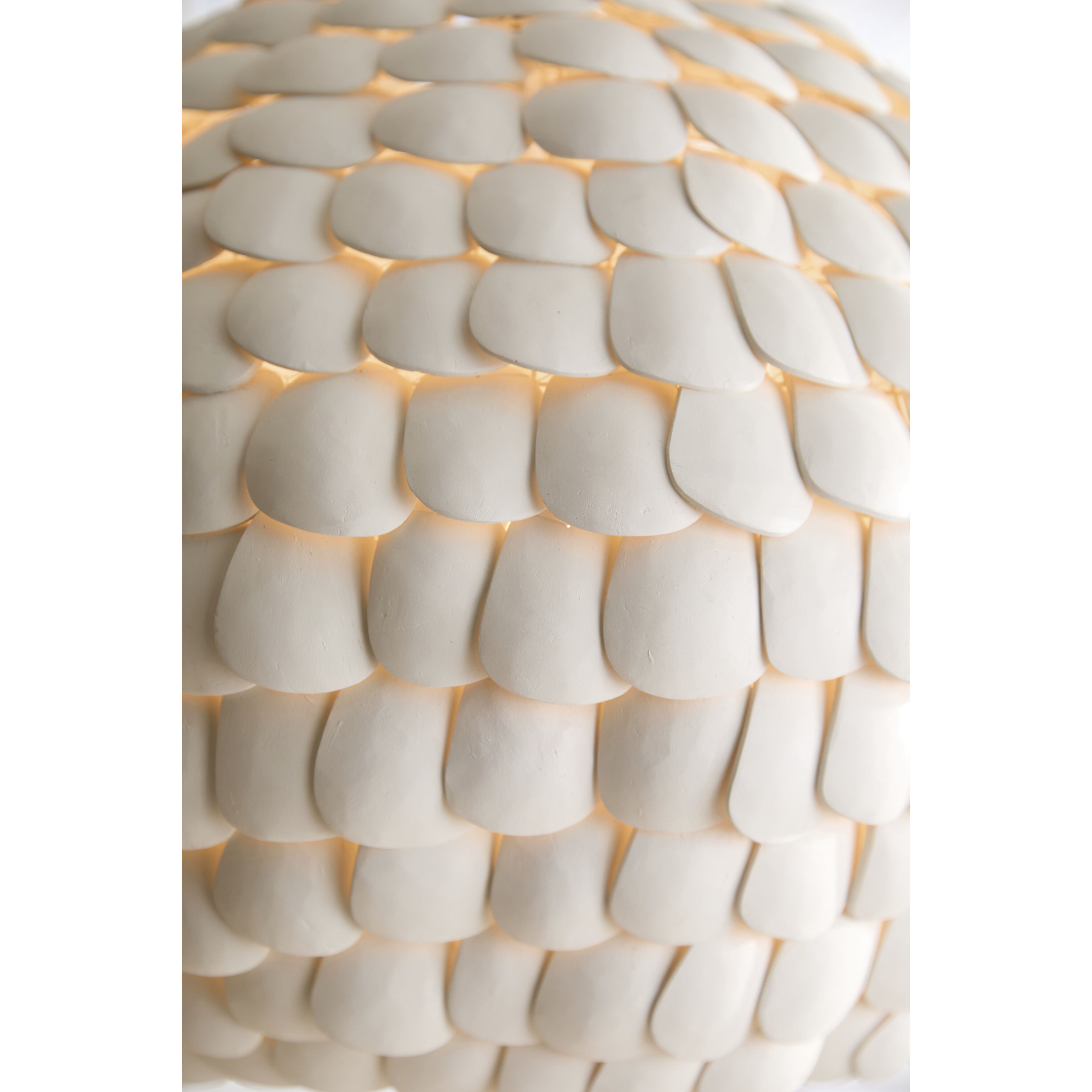 Ramya 1 Light 29.5 inch White Pendant Ceiling Light