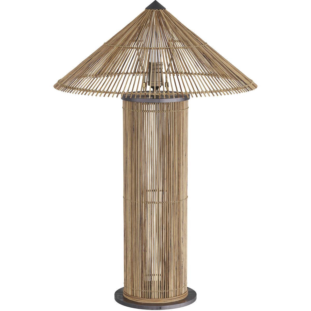 Belize 28 inch 60.00 watt Natural Lamp Portable Light