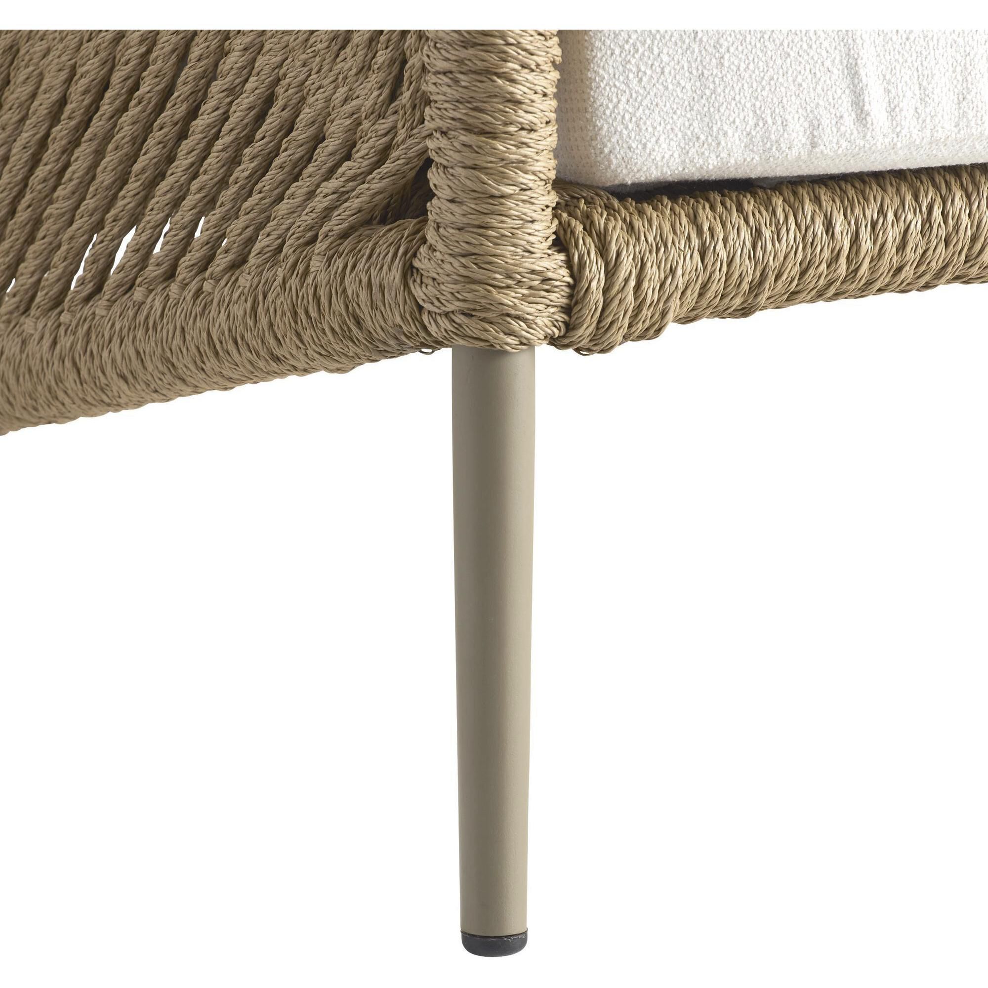 Kiki Pearl and Tan with Beige Outdoor Chair