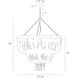 Chappellet 12 Light 33 inch Antique Brass and Natural Iron Chandelier Ceiling Light