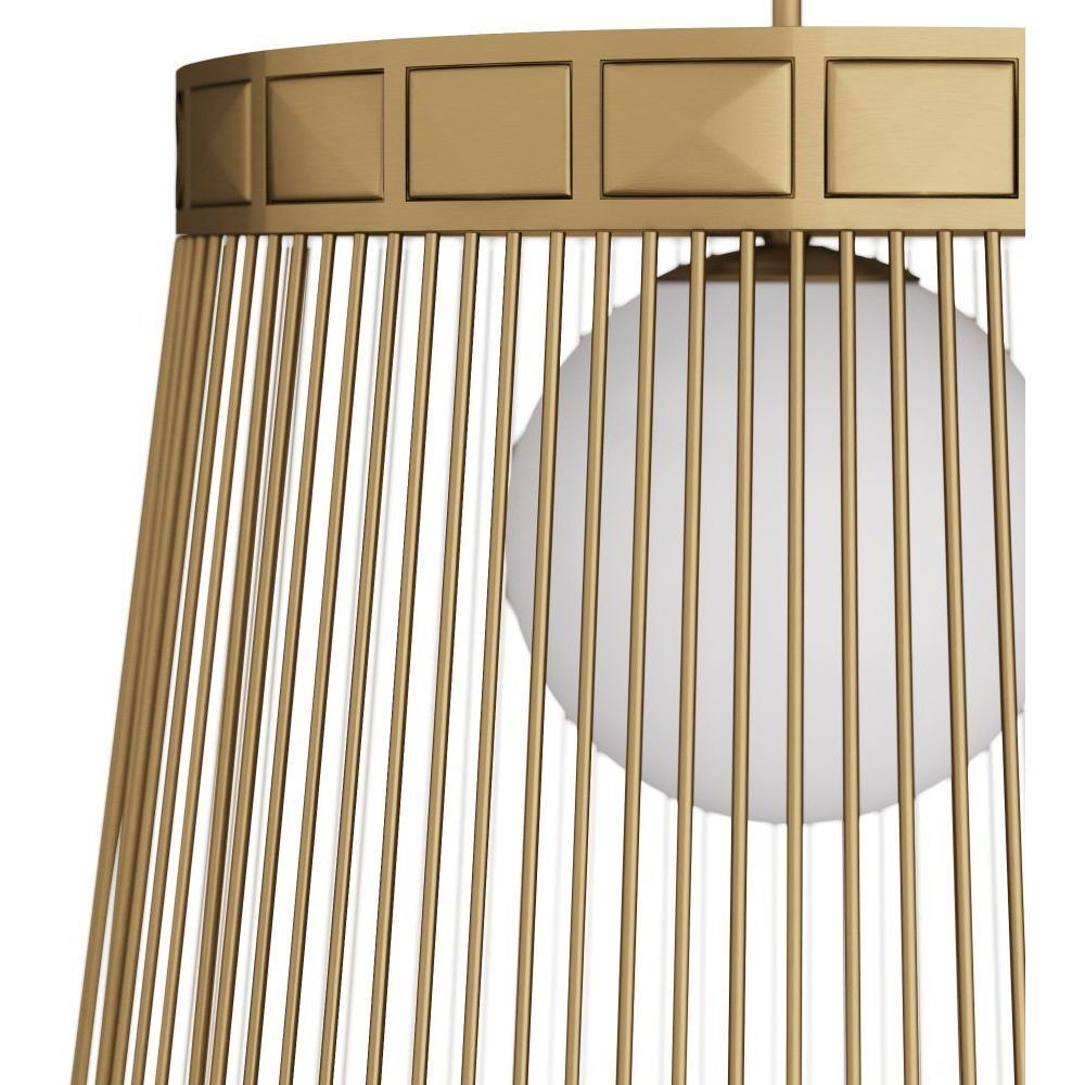 Empire Antique Brass Pendant Ceiling Light