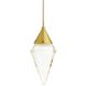 Berkley 1 Light 5.5 inch Antique Brass Pendant Ceiling Light