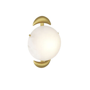 Bote 1 Light 9 inch Antique Brass Sconce Wall Light