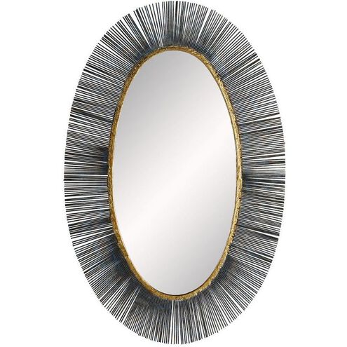Perseus 38 X 24.5 inch Natural Iron Mirror