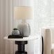 Fig 26.5 inch 150.00 watt Icy Morn and Polished Nickel Lamp Portable Light