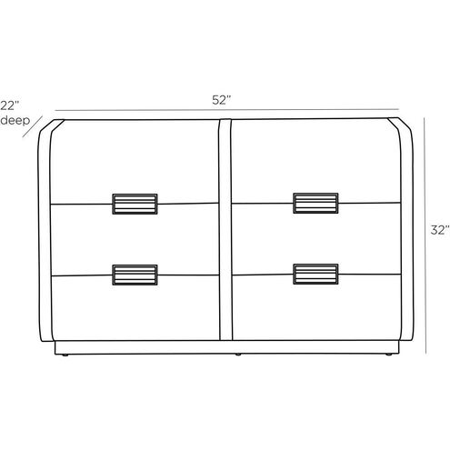 Madison 52 inch Beige Chest