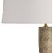 Brighton 29 inch 150 watt Slate Blue and Antique Brass Table Lamp Portable Light