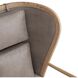Stassi 41 inch Carbon Wing Chair