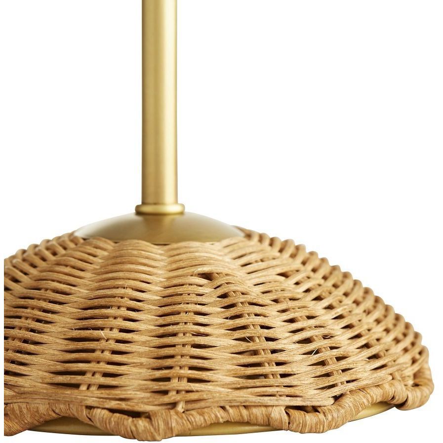 Parasol 28 inch Natural Table Lamp Portable Light