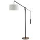Counterweight 69 inch Aged Bronze Floor Lamp Portable Light