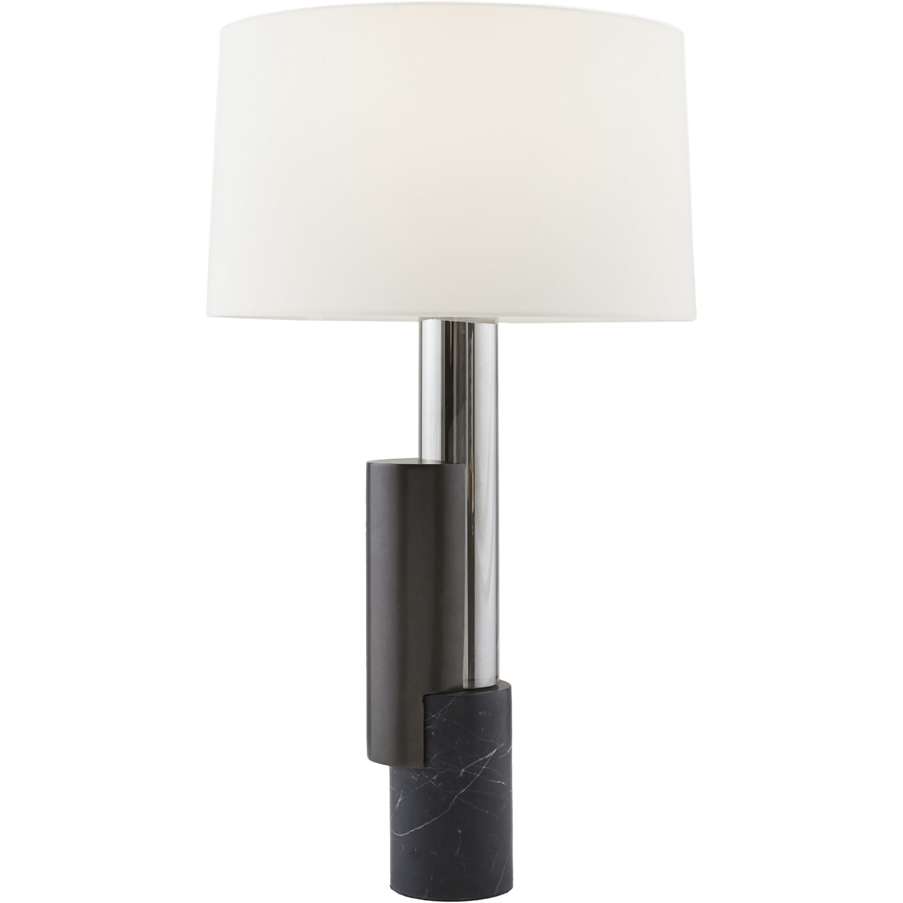 Pepperdine 33 inch 150.00 watt Black Lamp Portable Light