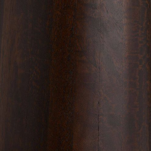 Hoffman 63 inch 60.00 watt Umber Mango Wood Floor Lamp Portable Light