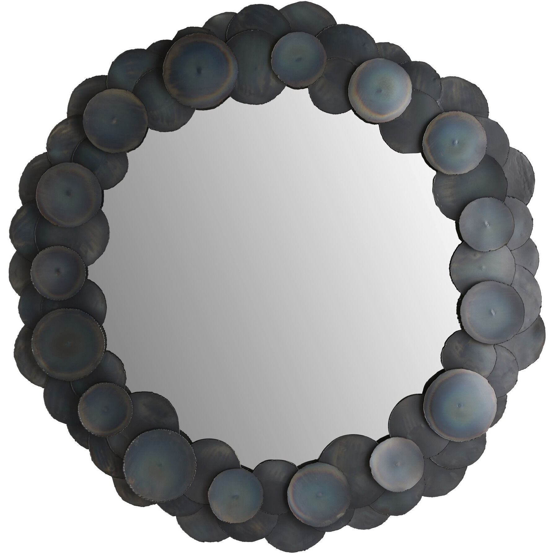 Kensey Burnt Iron and Plai Mirror, Large