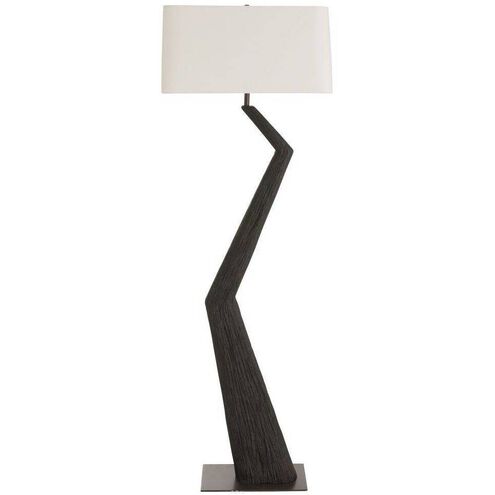 Graceland 68 inch 150.00 watt Ebony and Bronze Floor Lamp Portable Light