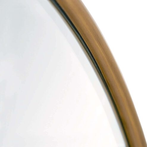 Vaquero 36 X 19 inch Antique Brass Mirror, Small