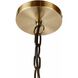 Ezra 1 Light Black Wash Pendant Ceiling Light