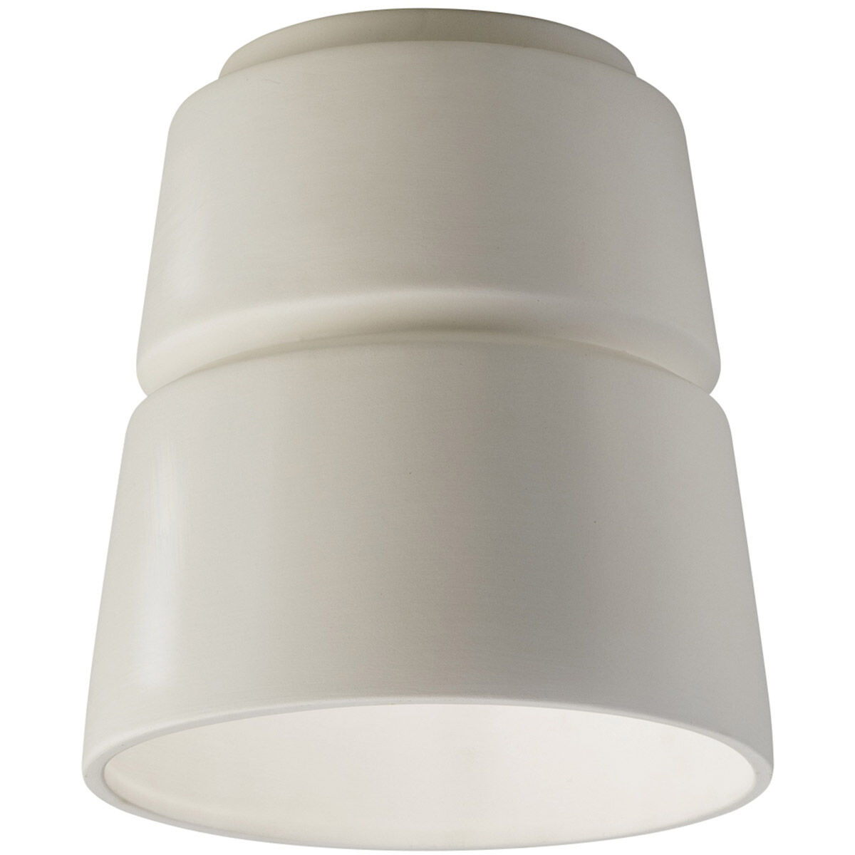 Radiance Collection LED 7.5 inch Vanilla (Gloss) Outdoor Flush-Mount
