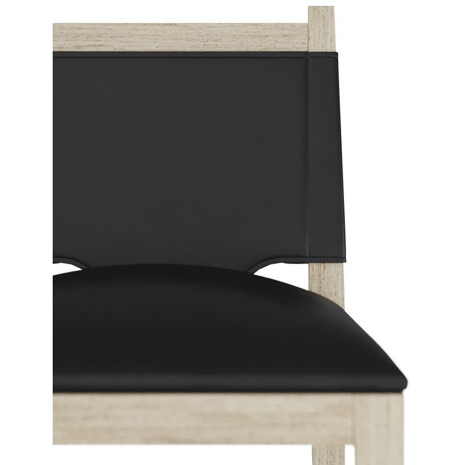 Burdock 36.5 inch Black Counter Stool