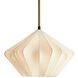 Fazekas 1 Light 26 inch English Bronze and Natural Rope Pendant Ceiling Light