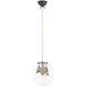 Chene 1 Light 12 inch Bronze Pendant Ceiling Light