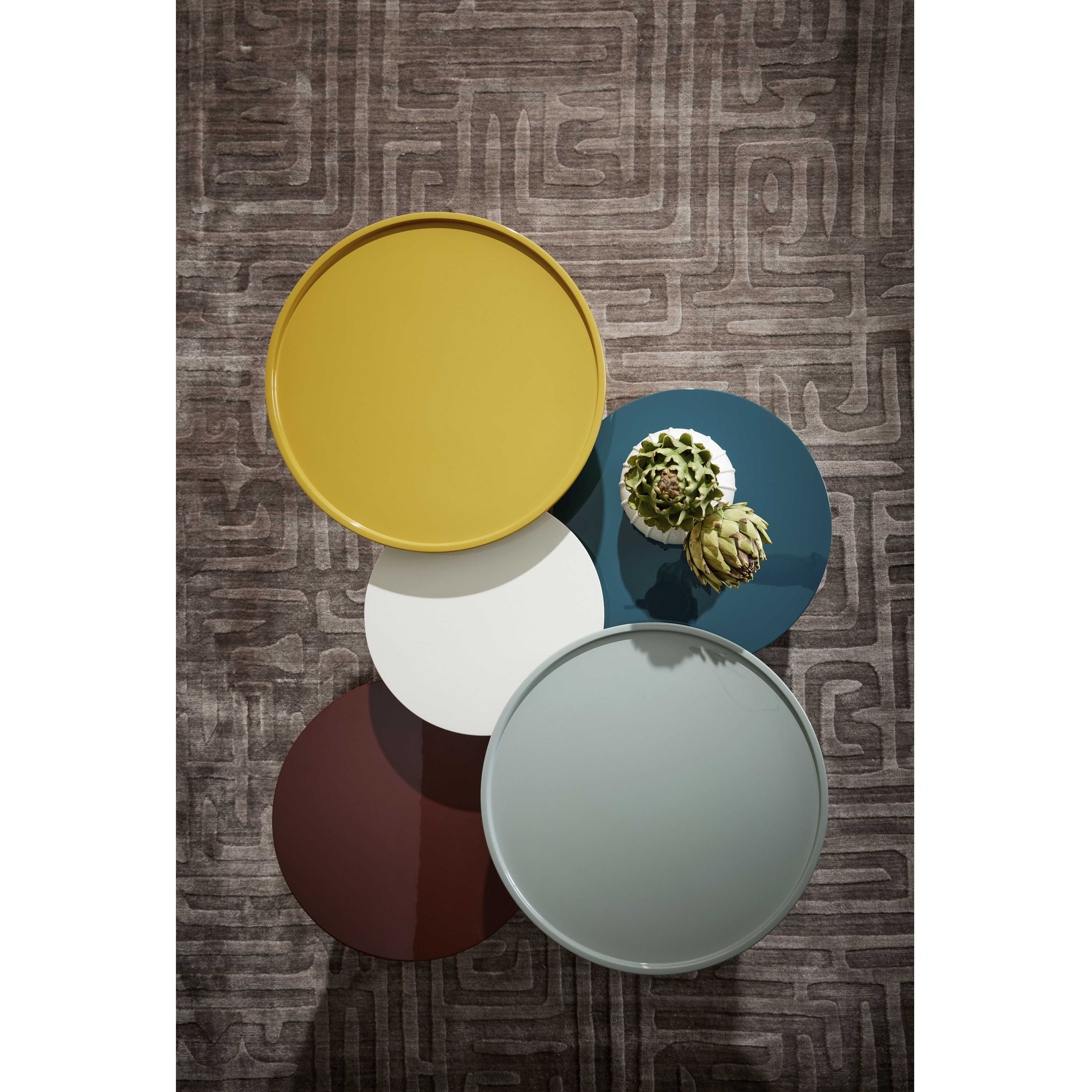 Turin 18 inch Spice End Table