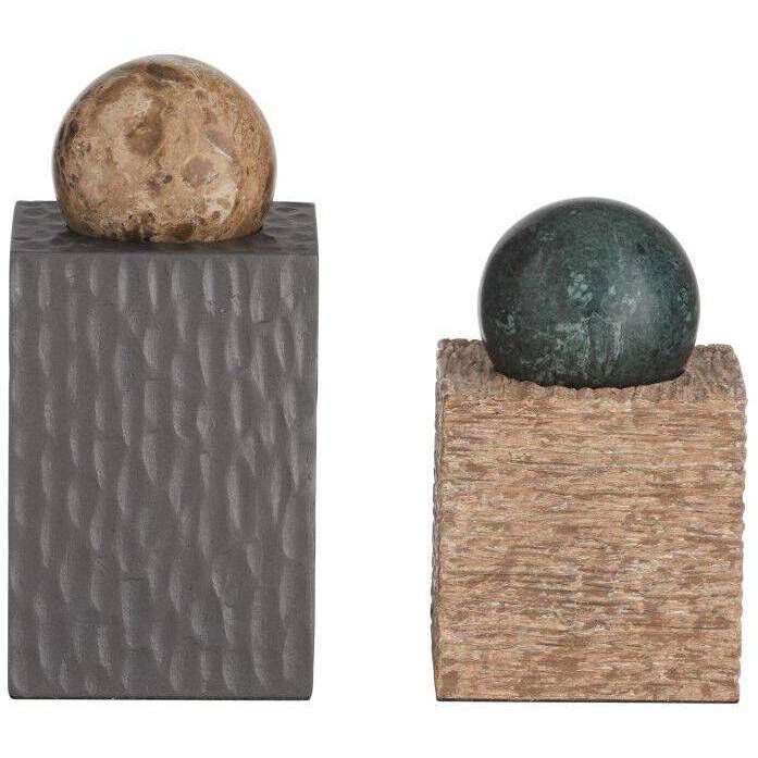 Greenville 6.5 X 4 inch Sculptures, Set of 2