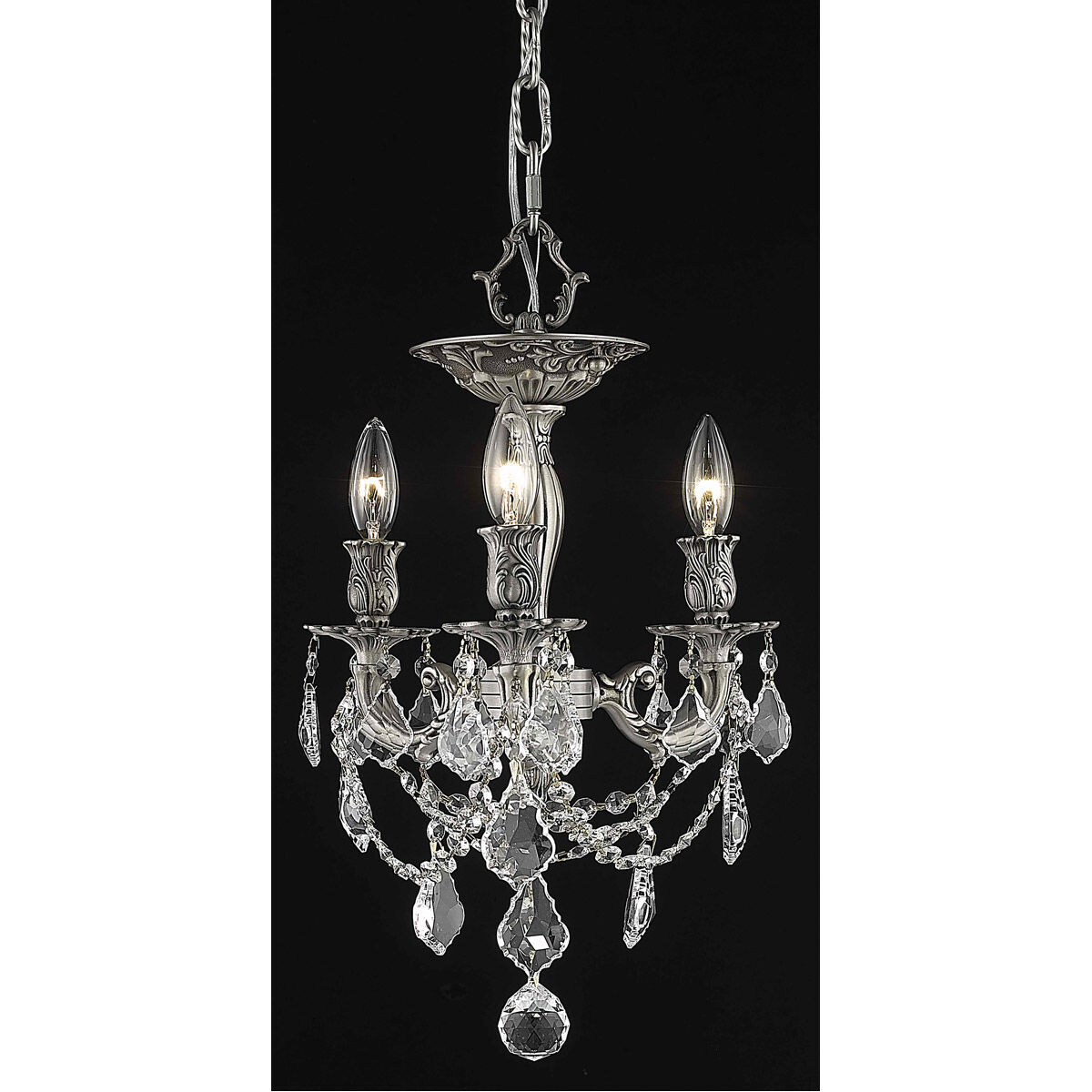 Rosalia 3 Light 13.00 inch Flush Mount