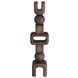 Bakari Walnut Stain Sculpture