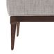 Laurette 18 inch Moonlight Grid Ottoman