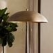 Fleetwood 59.5 inch 40.00 watt Vintage Brass, Aluminum Floor Lamp Portable Light