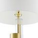 Pepperdine 33 inch 150.00 watt White Lamp Portable Light