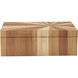 Spaulding 12 inch Blonde Marquetry Box