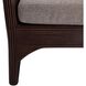 Itiga 31 inch Tobacco Wash Settee