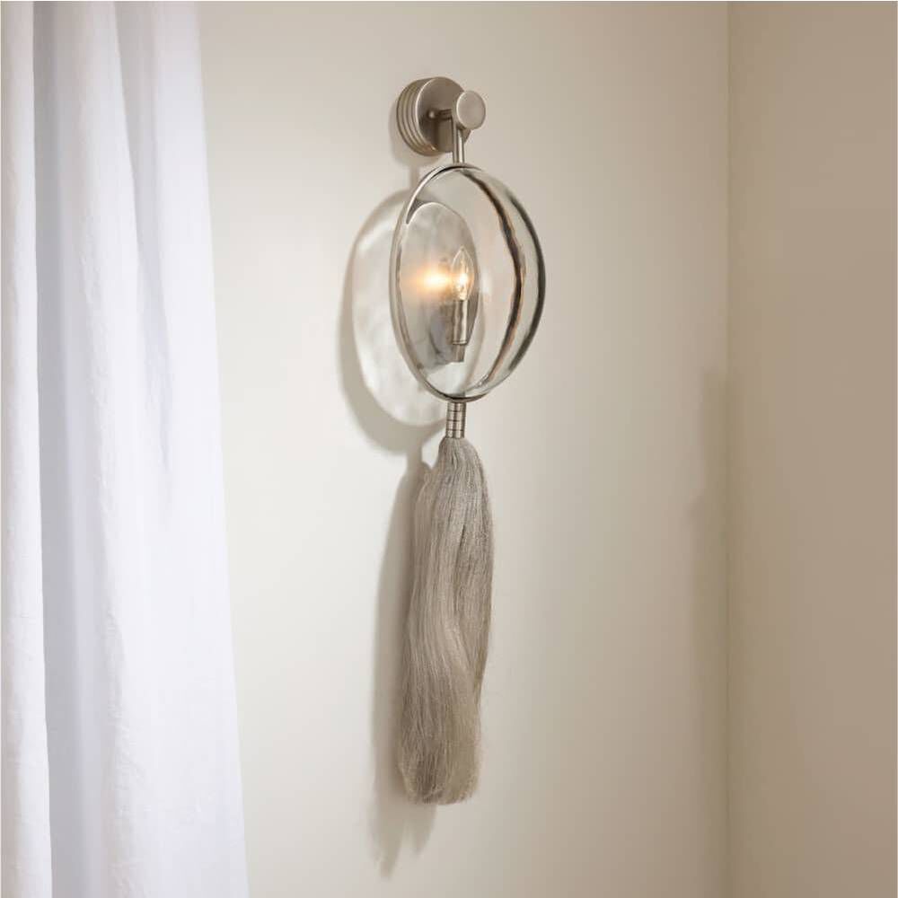 Aramis 1 Light 9 inch White Bronze Sconce Wall Light