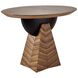 Dorette 42 X 33 inch Chateau Gray and Matte Black Entry Table