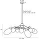 Panella 12 Light 41 inch Brushed Brass Chandelier Ceiling Light