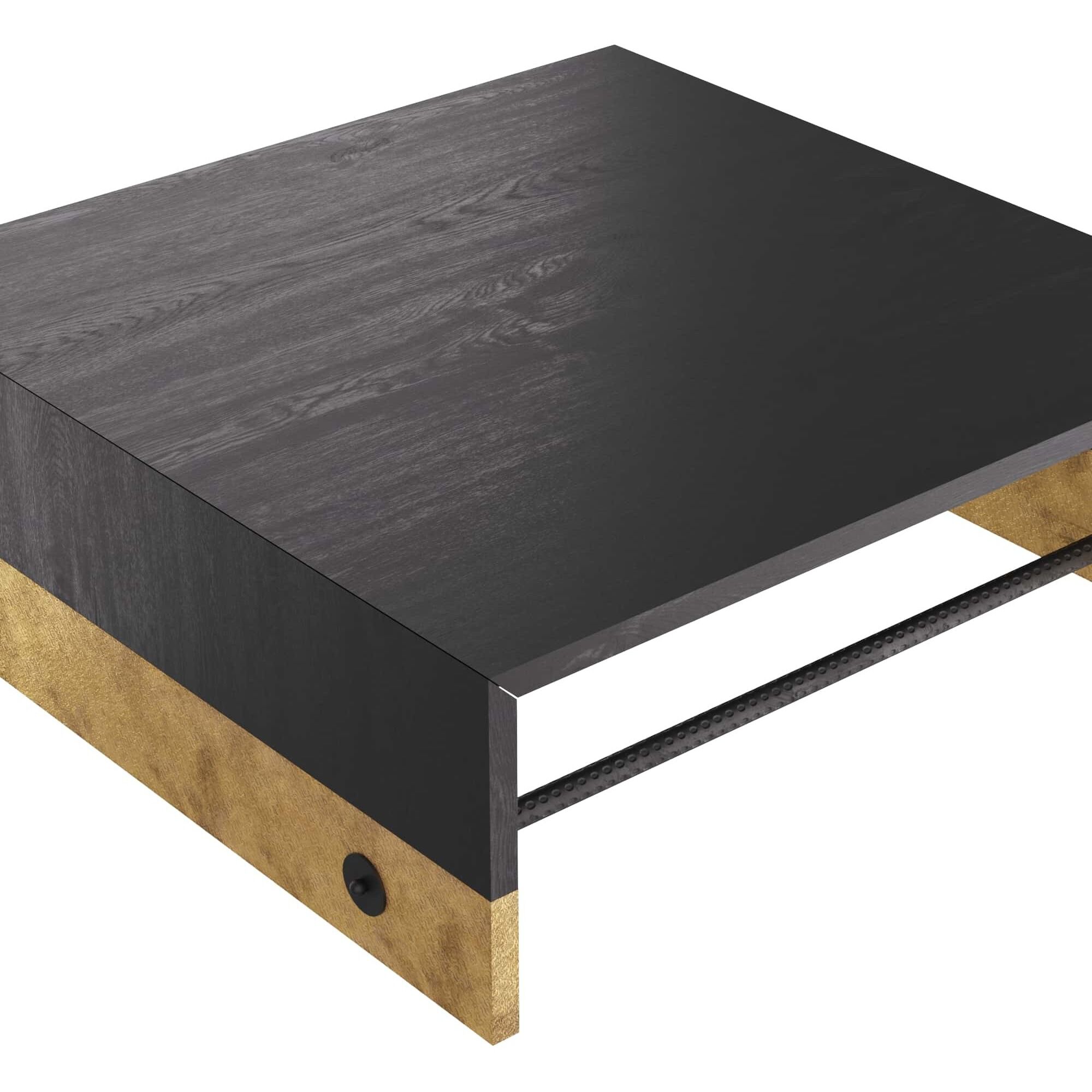 Lyle 54 X 18.5 inch Ebony Cocktail Table