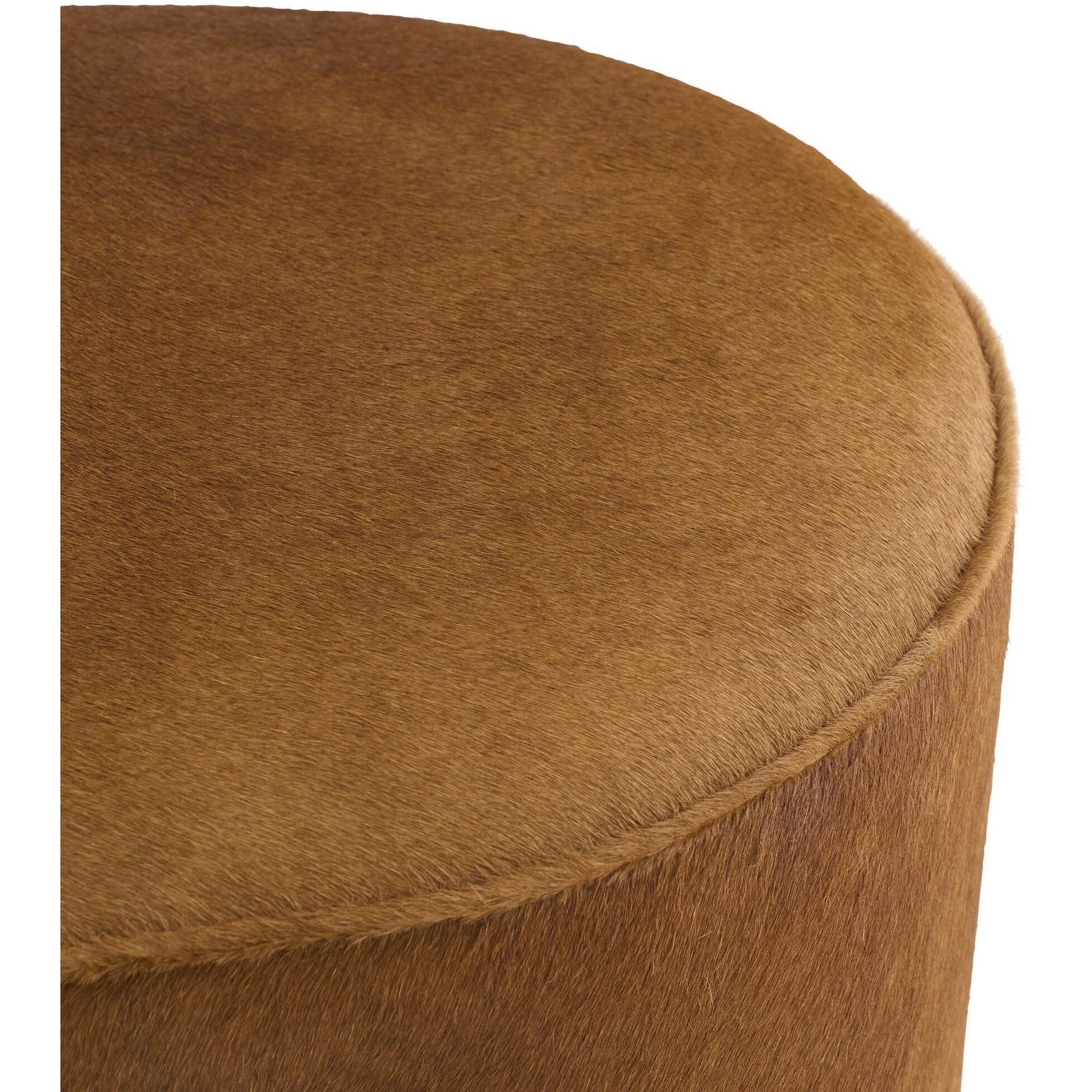 Koda 20 inch Brown and Ebony Ottoman