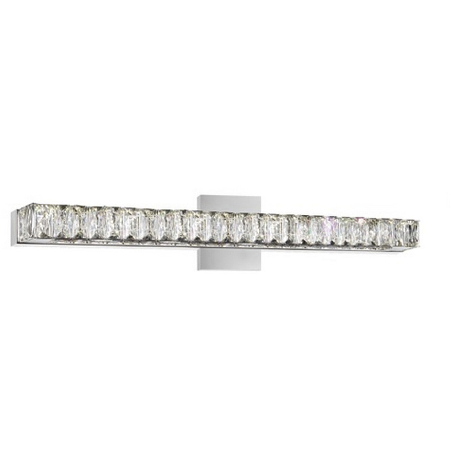 Milan LED 24 inch Chrome Vanity Light Wall Light