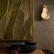 Elsa 1 Light 10 inch White and Antiqued Gold Leaf Wall Sconce Wall Light, Left