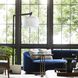 Piloti Faux Marble Floor Lamp Portable Light