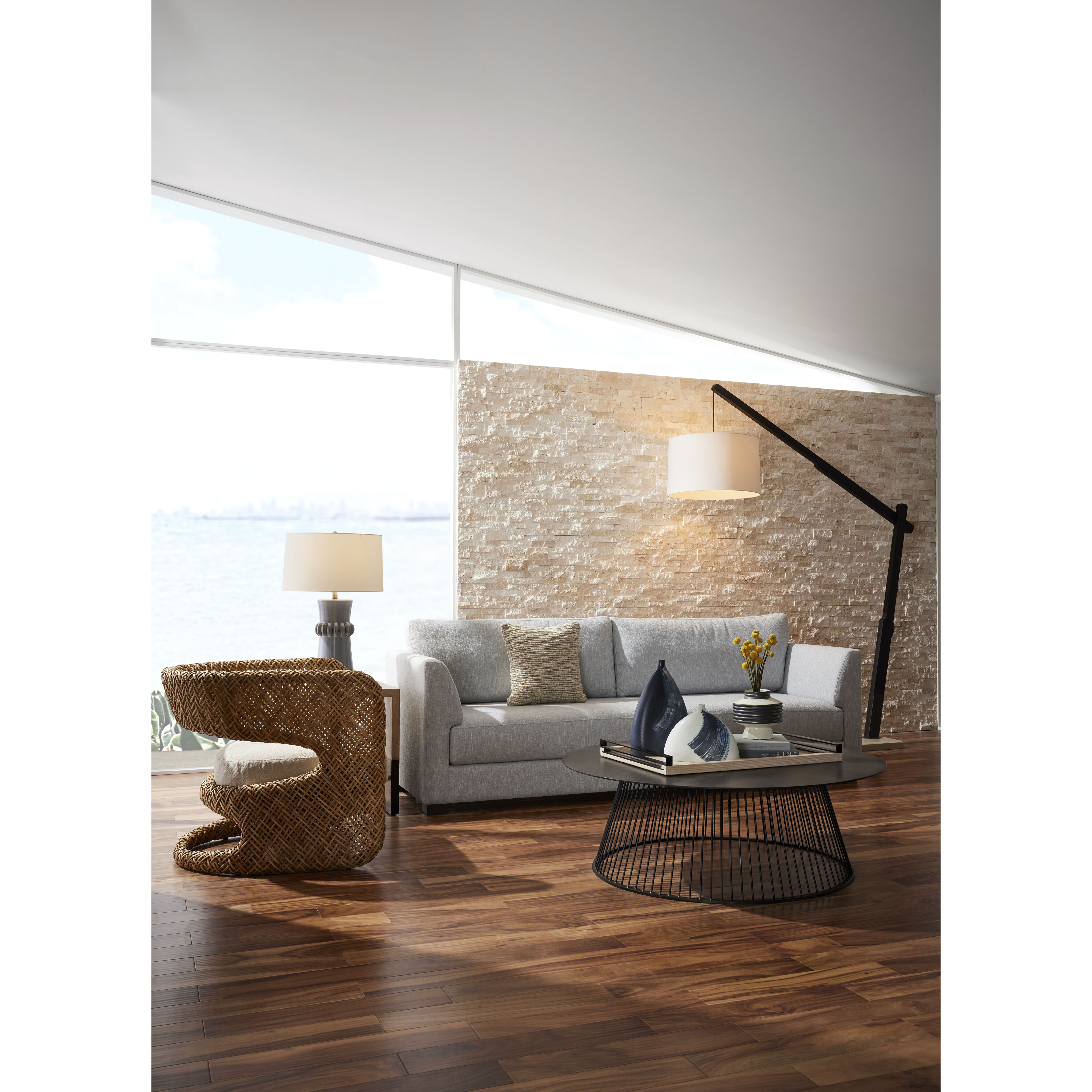 Sarsa 93 inch 150.00 watt Ebony Floor Lamp Portable Light